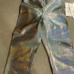 Chrome Shimmer leggings